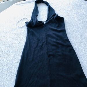 Wilfred black exsmall halter dress can be dressed up or dressed down, like new